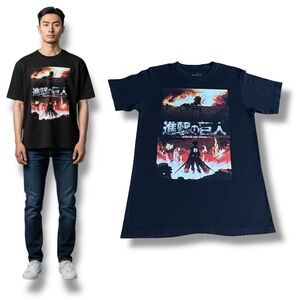 Men’s Attack On Titan Season 1 Poster T-Shirt
